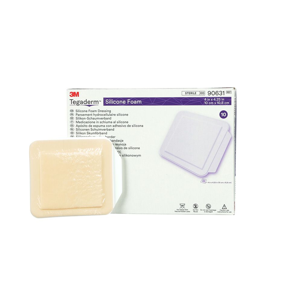 Tegaderm&trade; Silicone Foam Non-Bordered Dressing