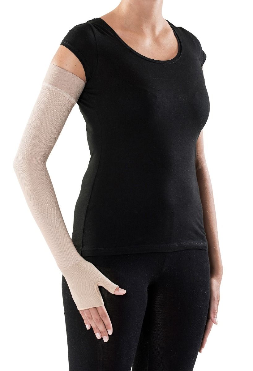 SIGVARIS&reg; TRADITIONAL 503 Class 2 Combined Arm with Grip Top