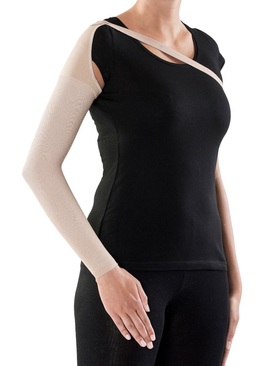 SIGVARIS&reg; TRADITIONAL 503 Class 2 Arm Sleeve with Shoulder