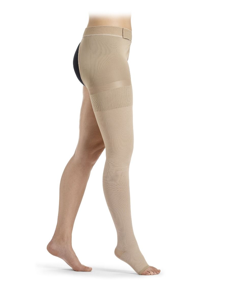 SIGVARIS&reg; TRADITIONAL 504 Class 3 Thigh with Waist Attachment