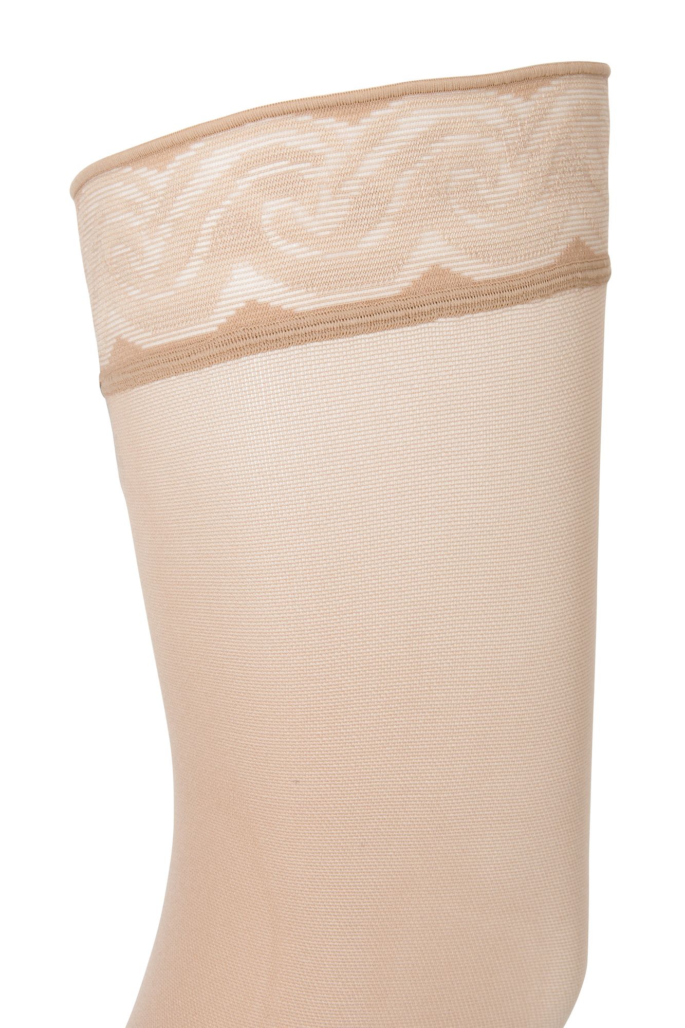 JOBST&reg; Opaque Class 1 Thigh Hold Up with Lace Topband