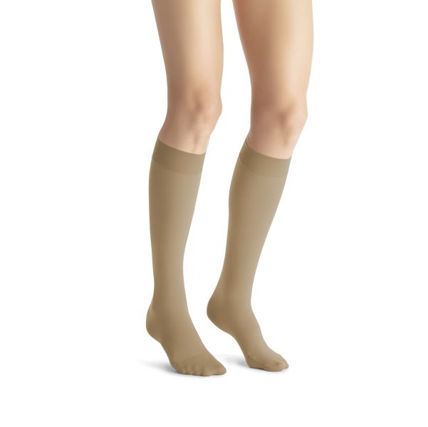 JOBST&reg; Opaque Class 1 Below Knee Compression Stockings