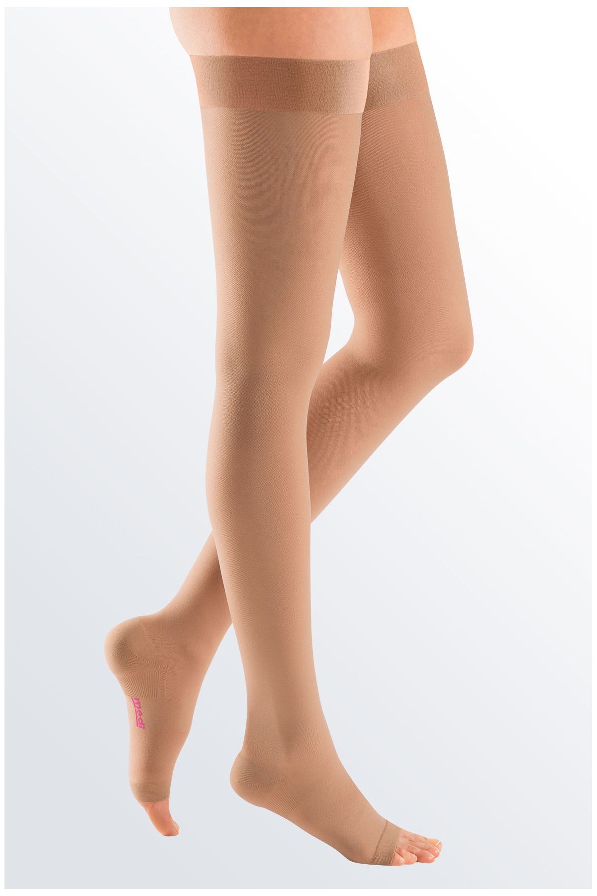 Mediven&reg; Plus Class 3 Thigh Compression Stockings with Topband