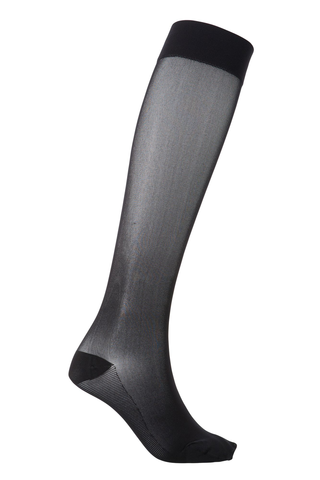 SIGVARIS&reg; Essential SEMITRANSPARENT Class 2 Below Knee Compression Stockings