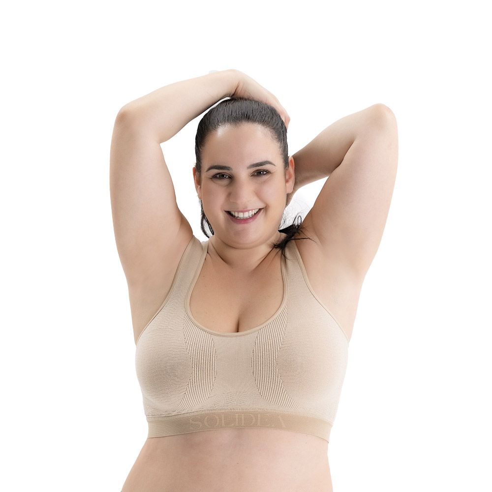 Solidea Silver Wave Skin Compression Bra
