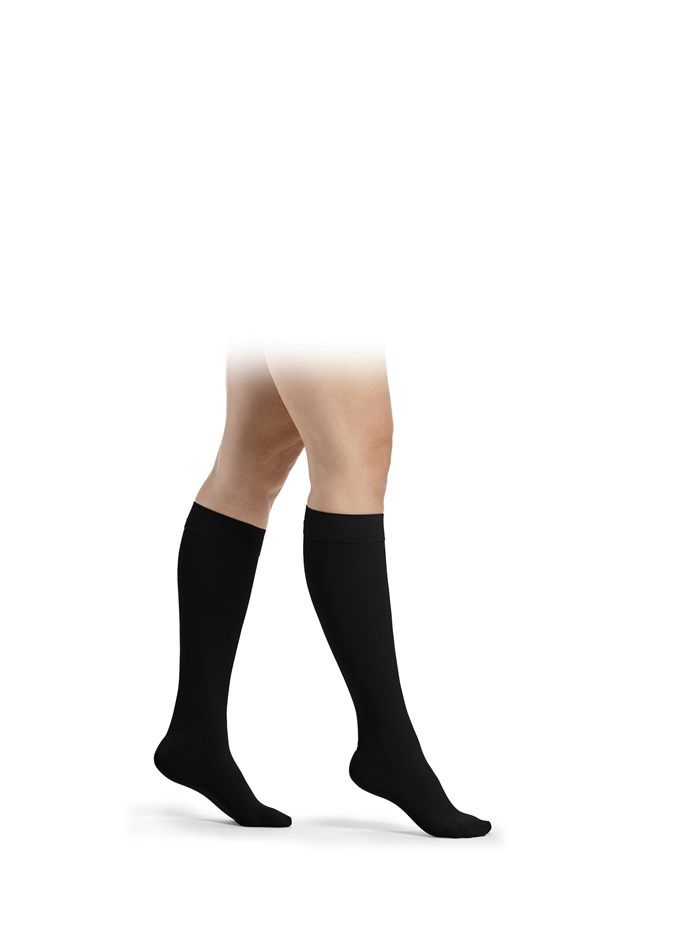 SIGVARIS&reg; Essential THERMOREGULATING Class 2 Below Knee with Knobed Grip Top